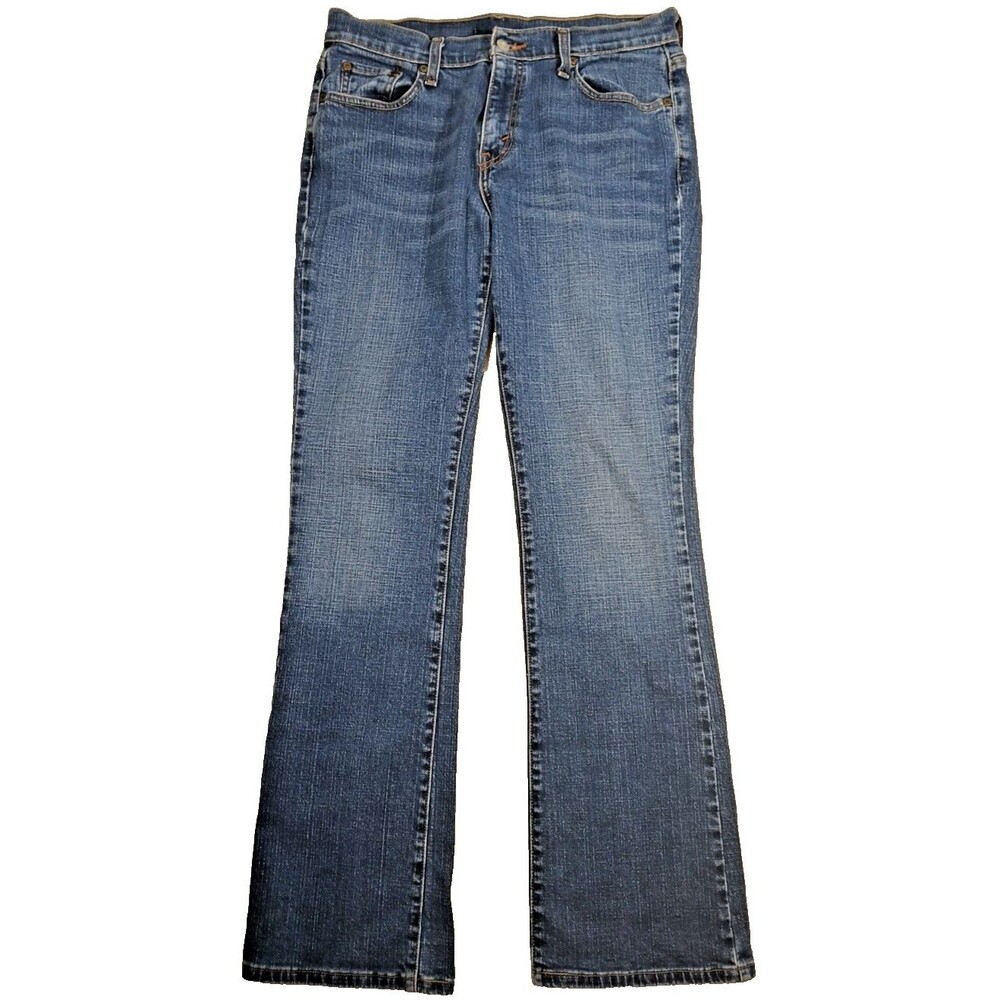Levi's Women's 515 Bootcut Blue Denim Jeans Size 10L